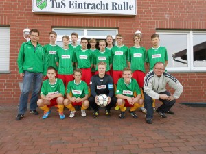 Fussball B-Jugendmannschaft 2015
