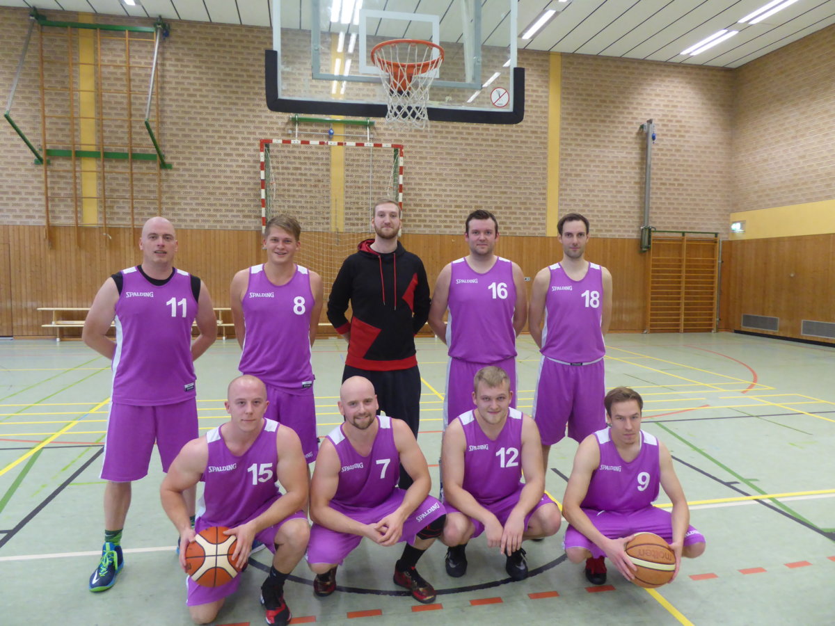 Mannschaftsfoto 2. Herren Basketball TuS Eintracht Rulle